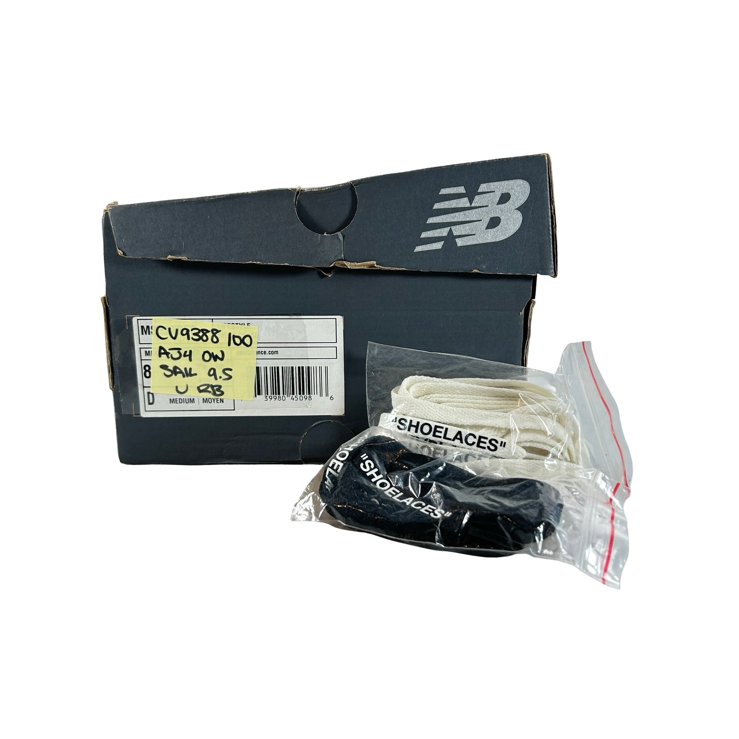 CV9388 100 Jordan 4 Off-White Sail [USED] - 9.5 W (Used) (Replace Box)