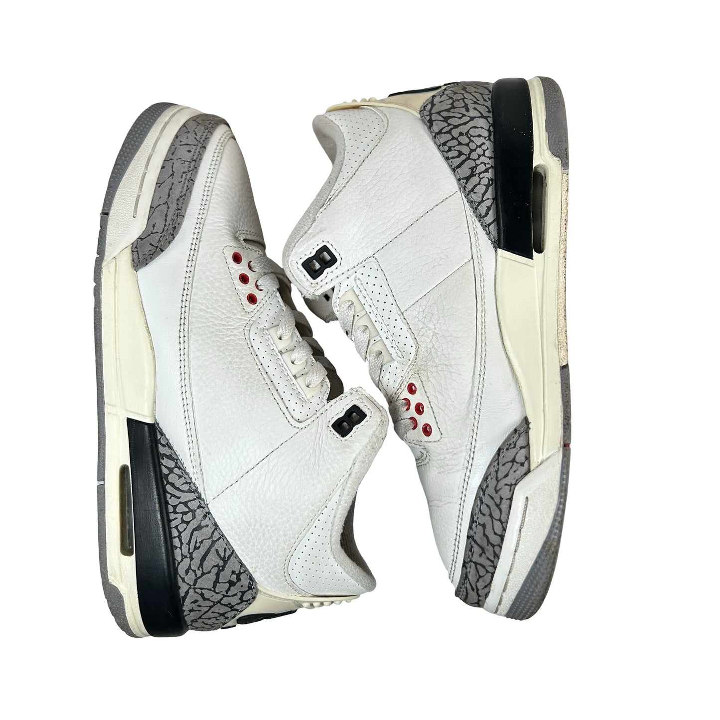 DM0967 100 Jordan 3 Retro White Cement Reimagined (GS) [USED] - 7 Y (Used10)