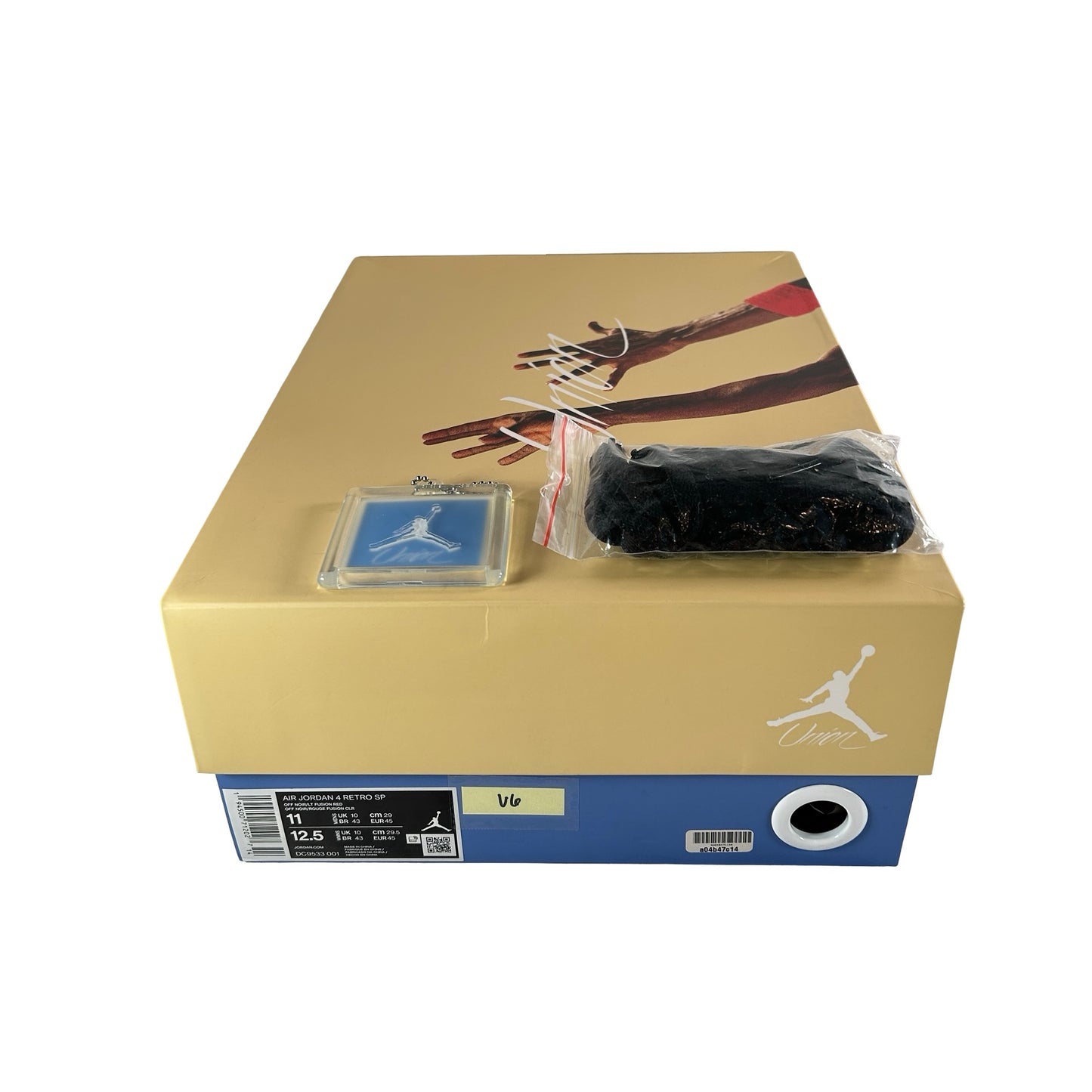 DC9533 001 Jordan 4 Retro Union Off Noir [USED] - 11 M (Used6)