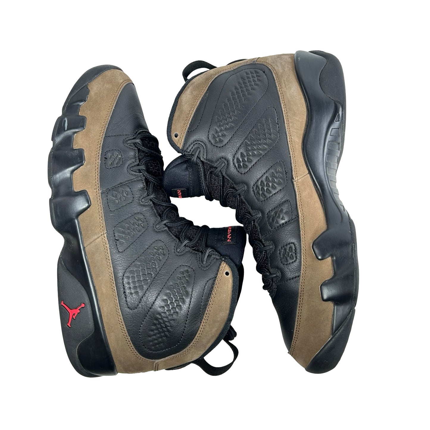 HV4794 030 Air Jordan 9 Retro Olive (2024) [USED] - 10 M (Used) (No Box)