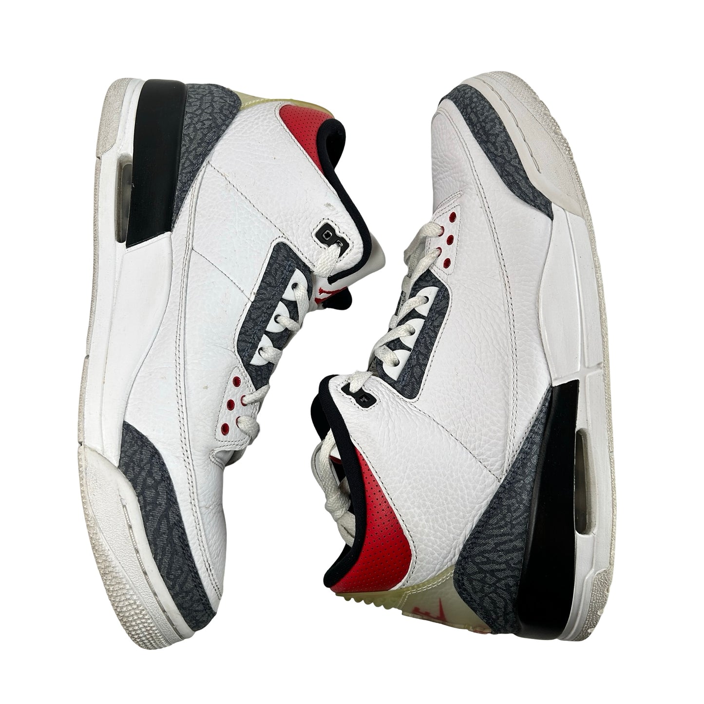 CZ6431 100 Jordan 3 Retro SE Fire Red Denim (2020) [USED] - 13 M (Used2)