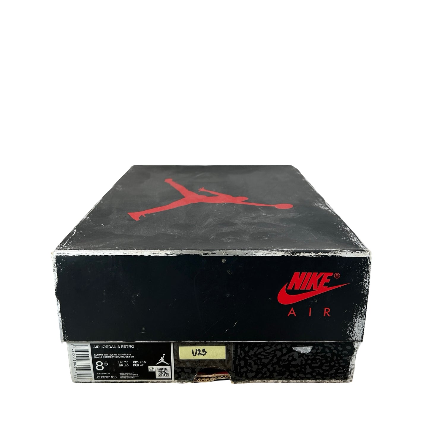DN3707 100 Jordan 3 Retro White Cement Reimagined [USED] - 8.5 M (Used23)