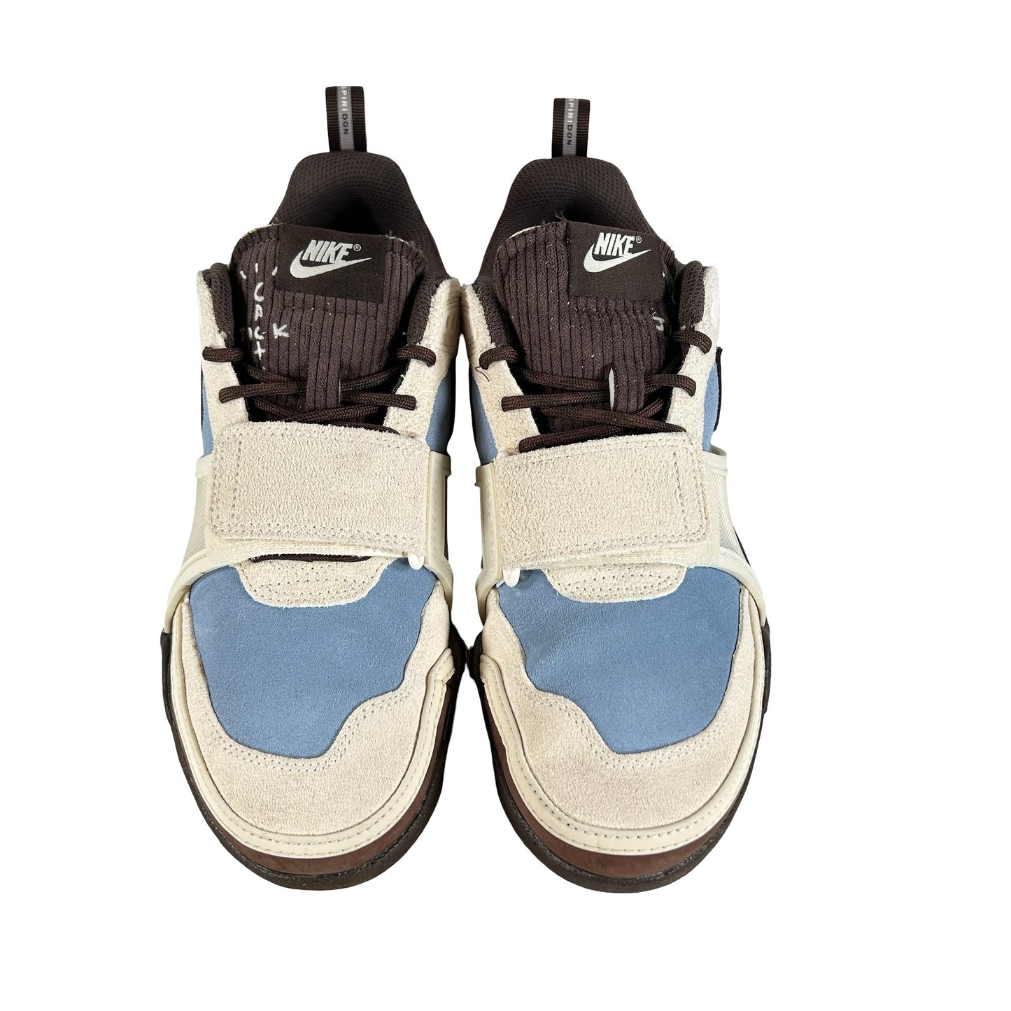 HQ3072 400 Nike Zoom Field Jaxx Travis Scott Leche Blue [USED] - 8.5 M (Used)