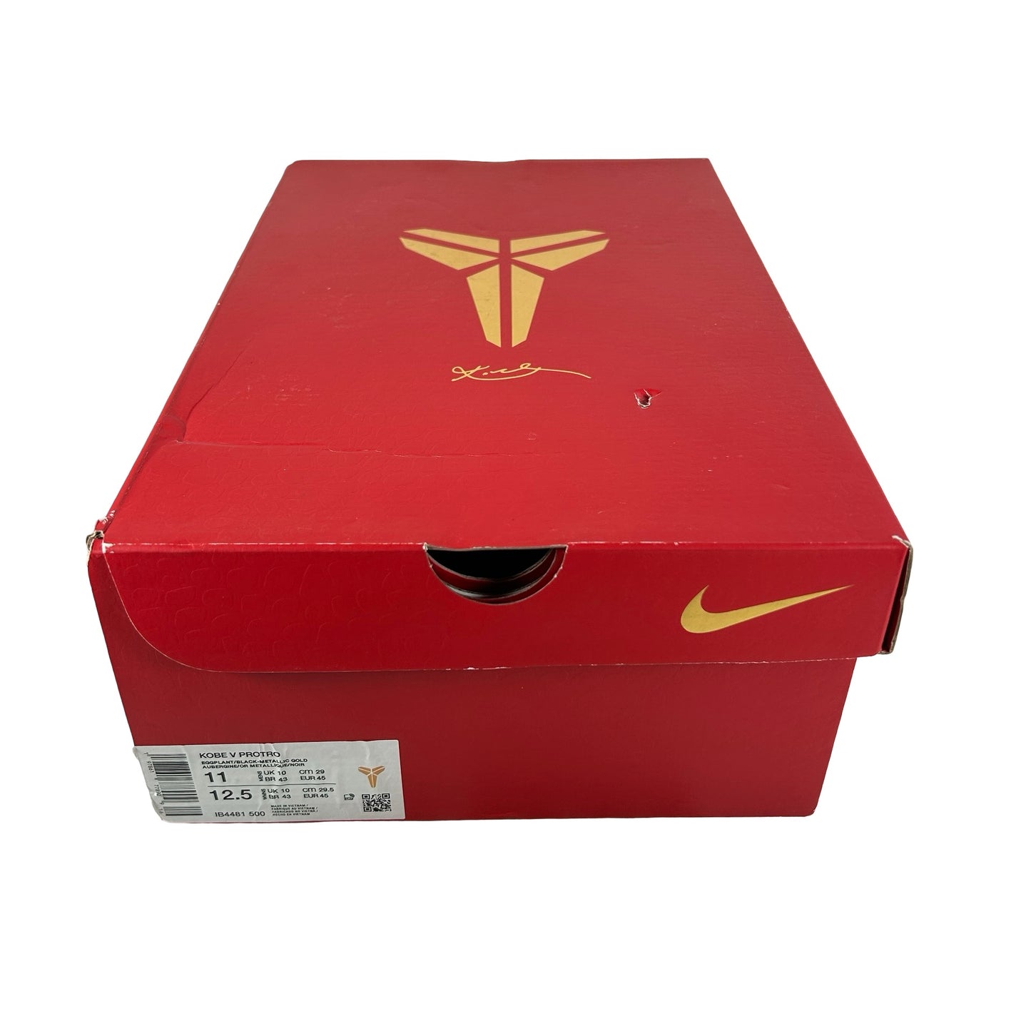 IB4481 500 Nike Kobe 5 Protro Year of the Mamba Eggplant [USED] - 11 M (Used)