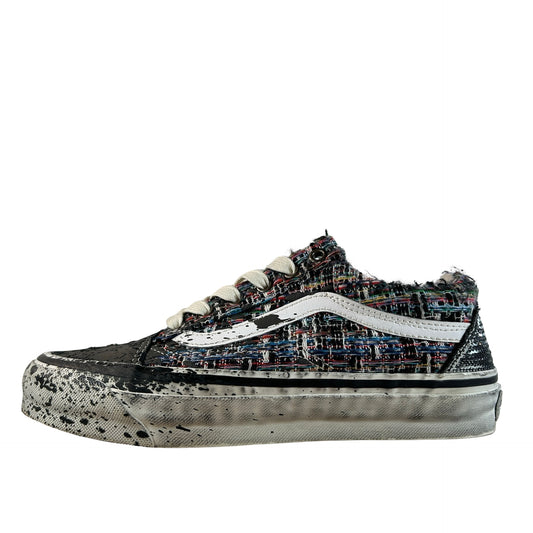 VN000D9VDE2 Vans Premium Old Skool Charms Black Gray [USED] [SAMPLE] - 5.5 M (Used) (No Box)