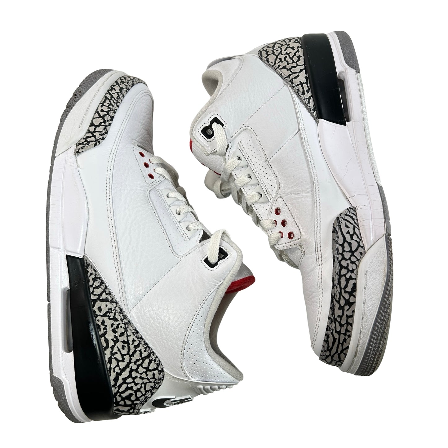 580775 160 Jordan 3 Retro White Cement '88 Dunk Contest (2013) - 11 M (Used)