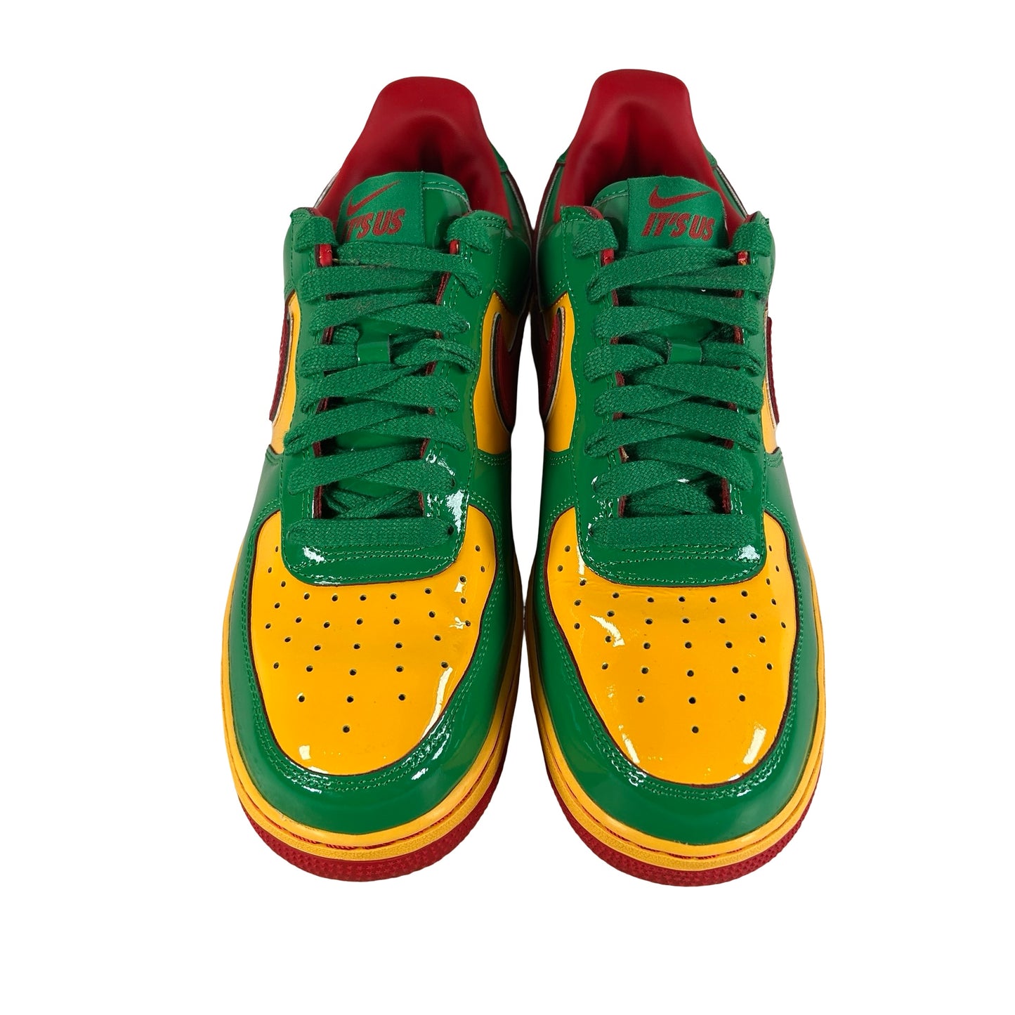 IH4383 300 Nike Air Force 1 Low Lil Yachty Concrete Boys Lucky Green [USED] - 9.5 M (Used) (No Box)