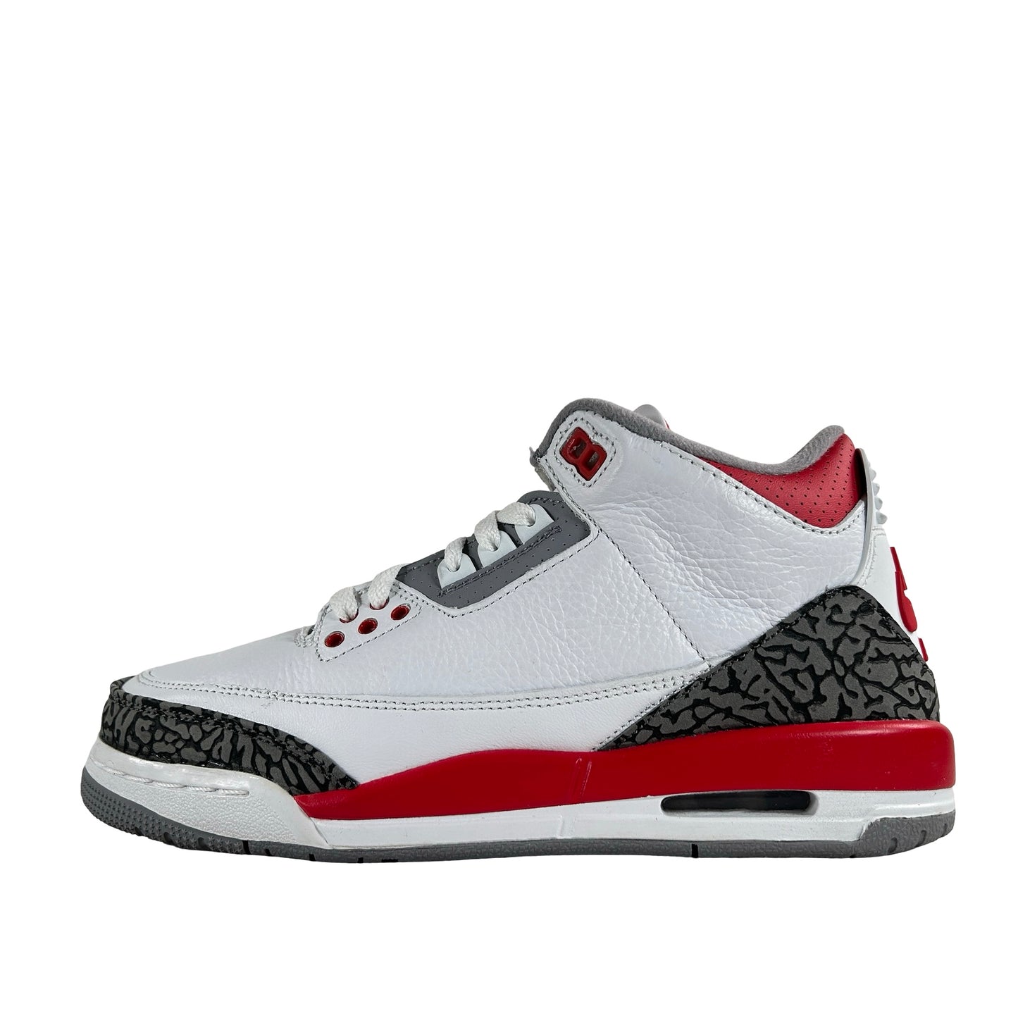 DM0967 160 Jordan 3 Retro Fire Red (2022) (GS) [USED] - 7 Y (Used4)