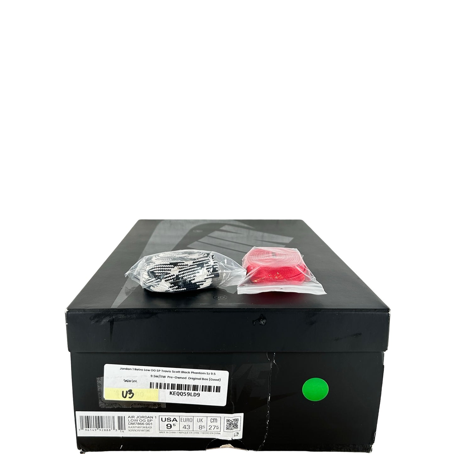 DM7866 001 Jordan 1 Retro Low OG Travis Scott Negro Fantasma
