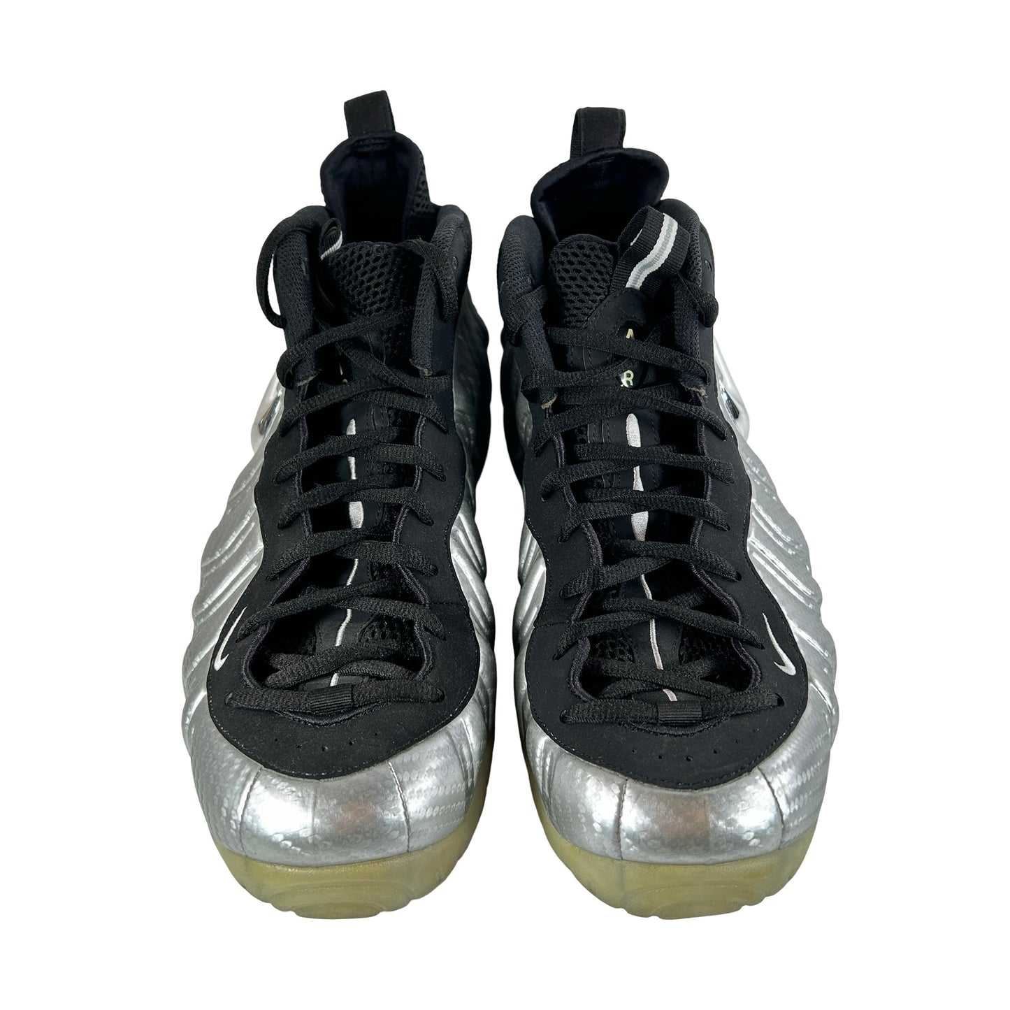 616750 004 Nike Air Foamposite Pro Silver Surfer [USED] - 13 M (Used) (No Box)