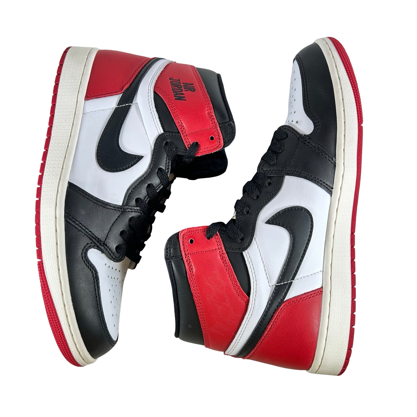 DZ5485 106 Jordan 1 Retro High OG Black Toe Reimagined [USED] - 10 (Used) (No Box)