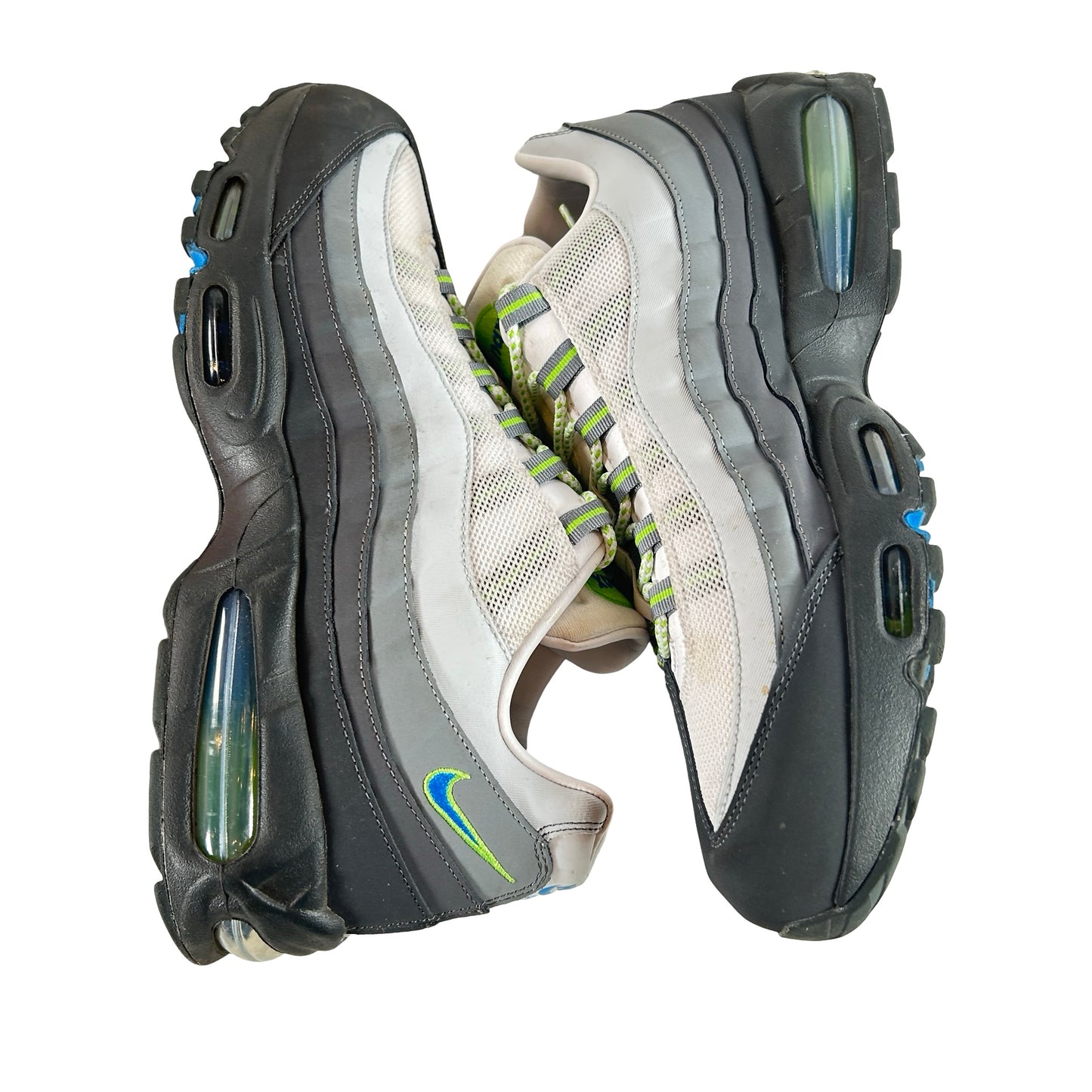 IR1473 010 Nike Air Max 95 Big Bubble Green Apple [USED] - 13 M (Used)