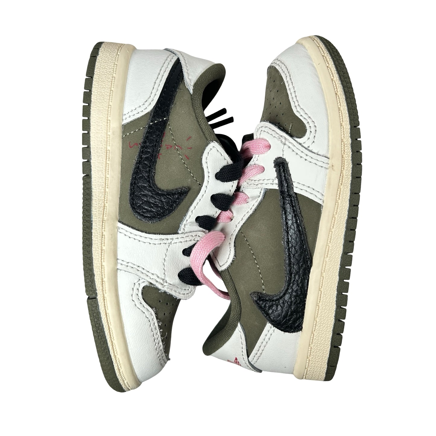 DO5441 200 Jordan 1 Retro Low OG SP Travis Scott Medium Olive (TD) [USED] - 8 C (VNDS)