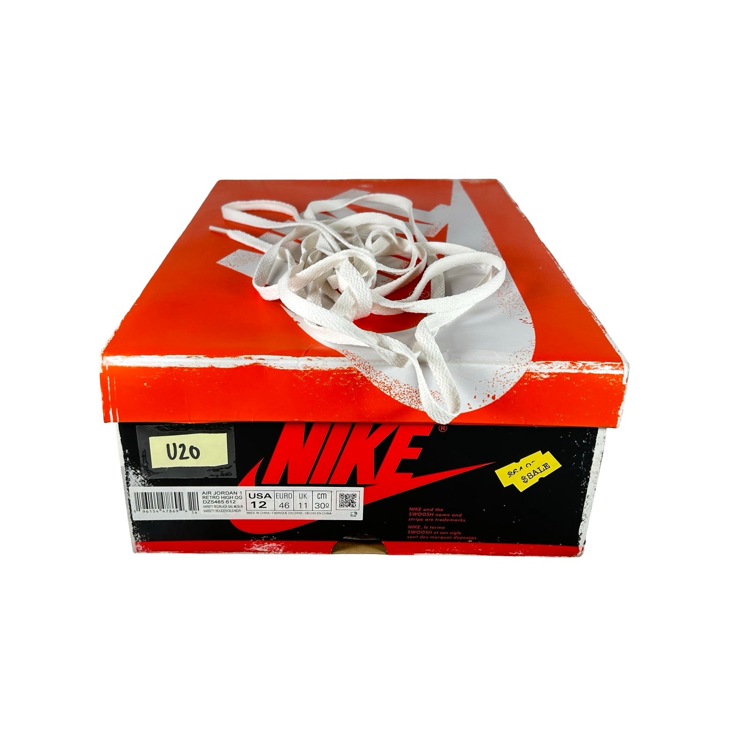 DZ5485 612 Jordan 1 Retro High OG Chicago Lost And Found [USED] - 12 M (Used20)