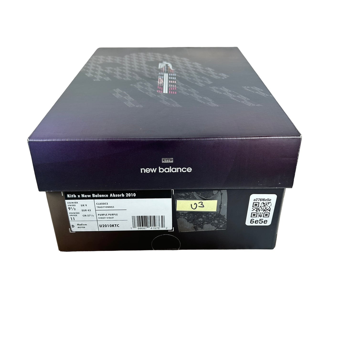 U2010KTC New Balance 2010 Kith Purple Black [USED] - 9.5 M (Used3)