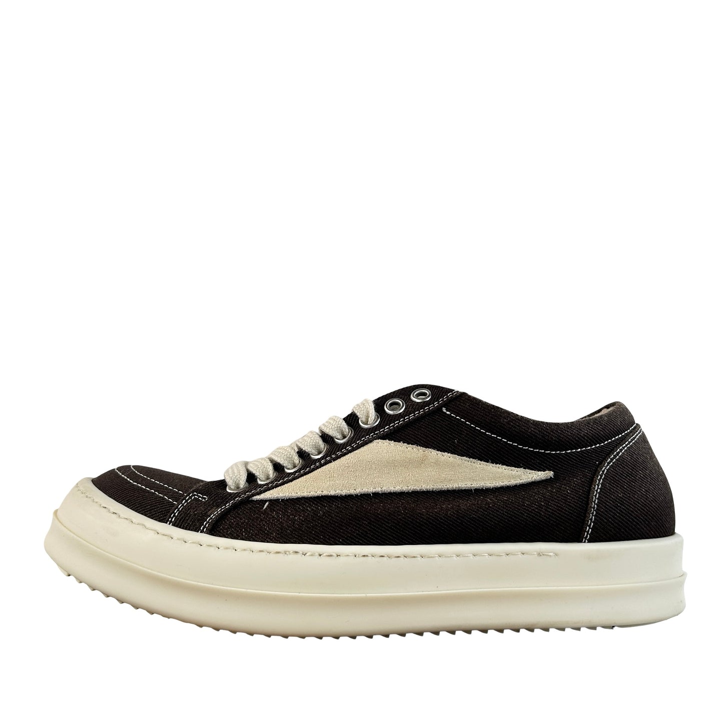 DU02E7803 DOLVS 73133 Rick Owens DRKSHDW Vintage Low Brown Milk [USED] - EU 40 (Used) (No Box)