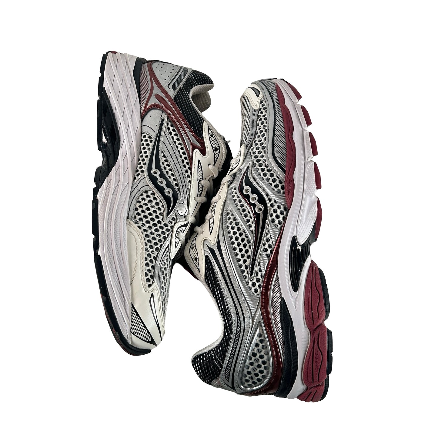 S70739-1 Saucony ProGrid Omni 9 OG White Silver Red [USED] - 10.5 M (Used)