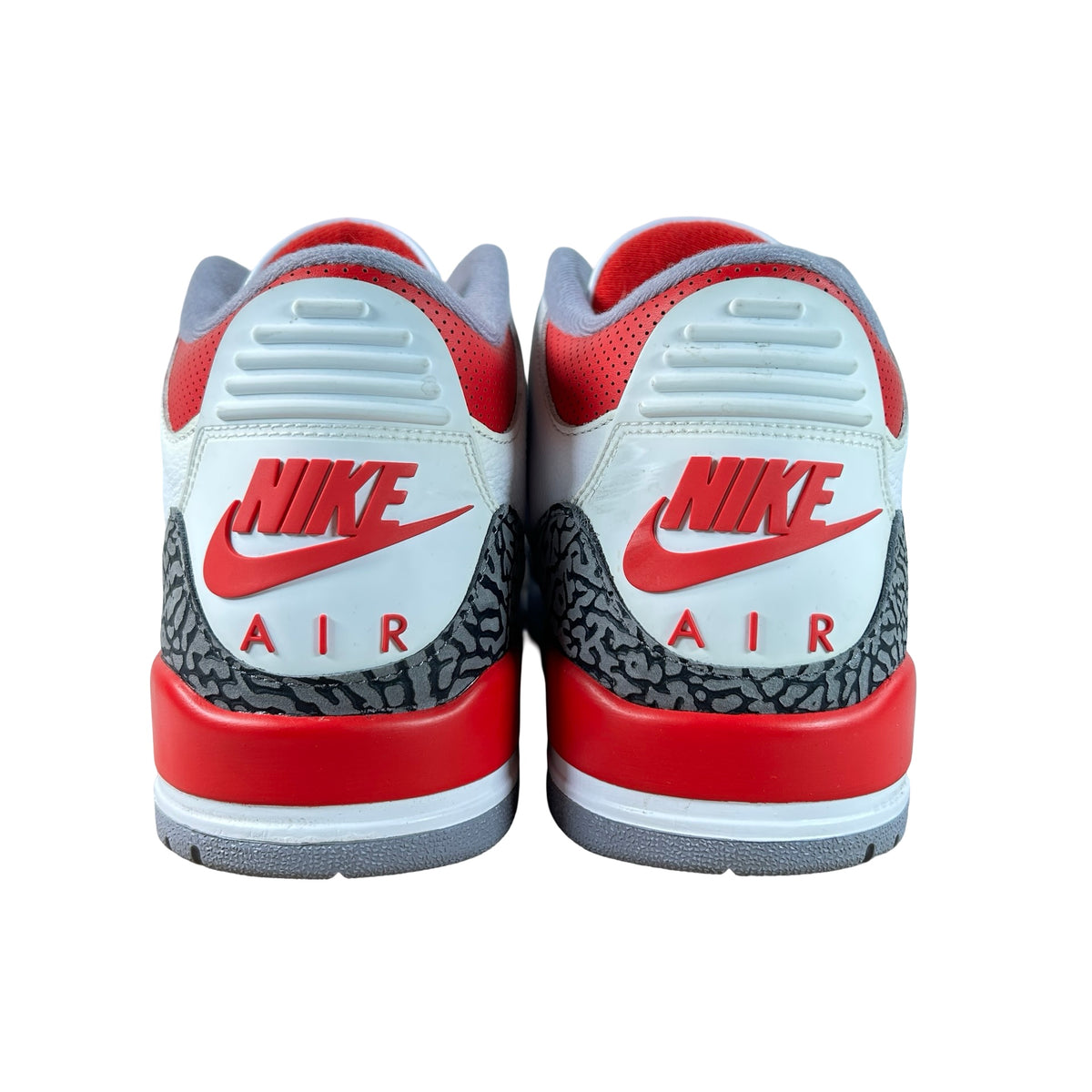DN3707 160 Jordan 3 Retro Fire Red (2022) [USED] - 13 M (Used) (No Box)
