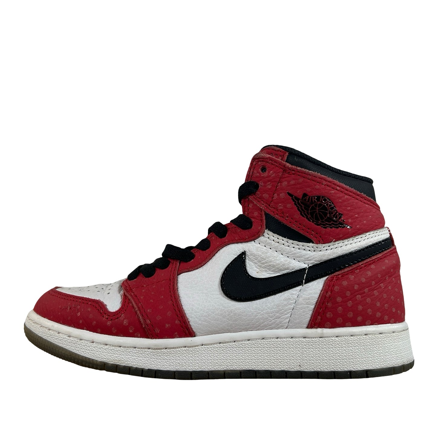 575441 602 Jordan 1 Retro High Spider-Man Origin Story (GS) [USED] - 4 Y (Used2) (No Box2)
