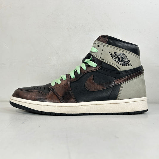 555088 033 Jordan 1 Retro High Light Army Rust Shadow Patina [USED] - 9.5 M (Used)