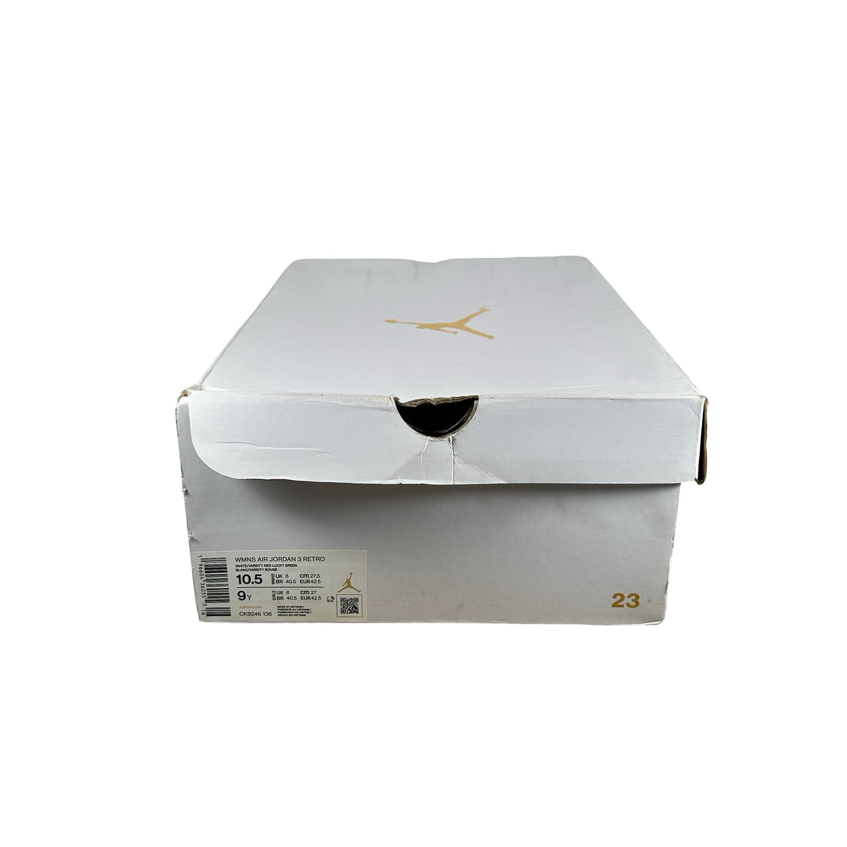 CK9246 136 Jordan 3 Retro Lucky Green (W) [USED] - 10.5 W (Used)