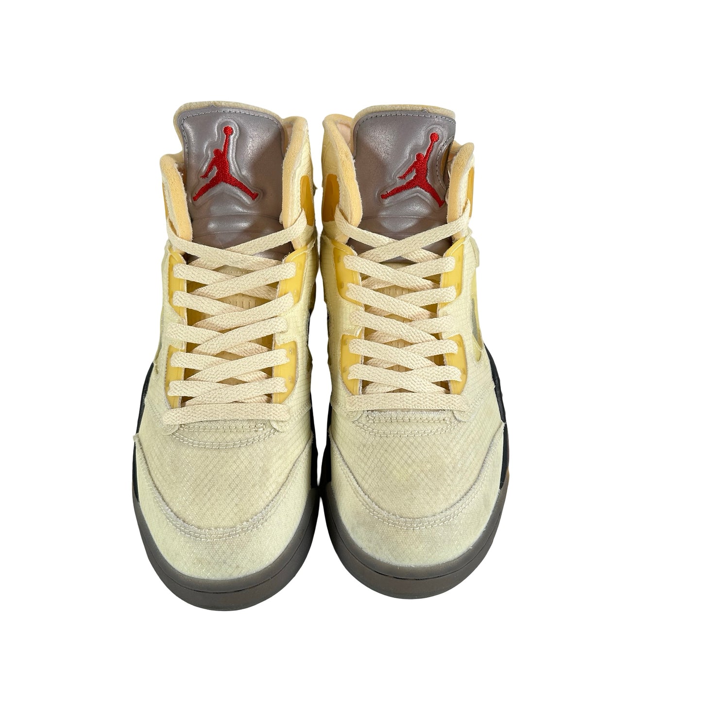 DH8565 100 Jordan 5 Retro Off-White Sail [USED] - 7.5 M (Used3)
