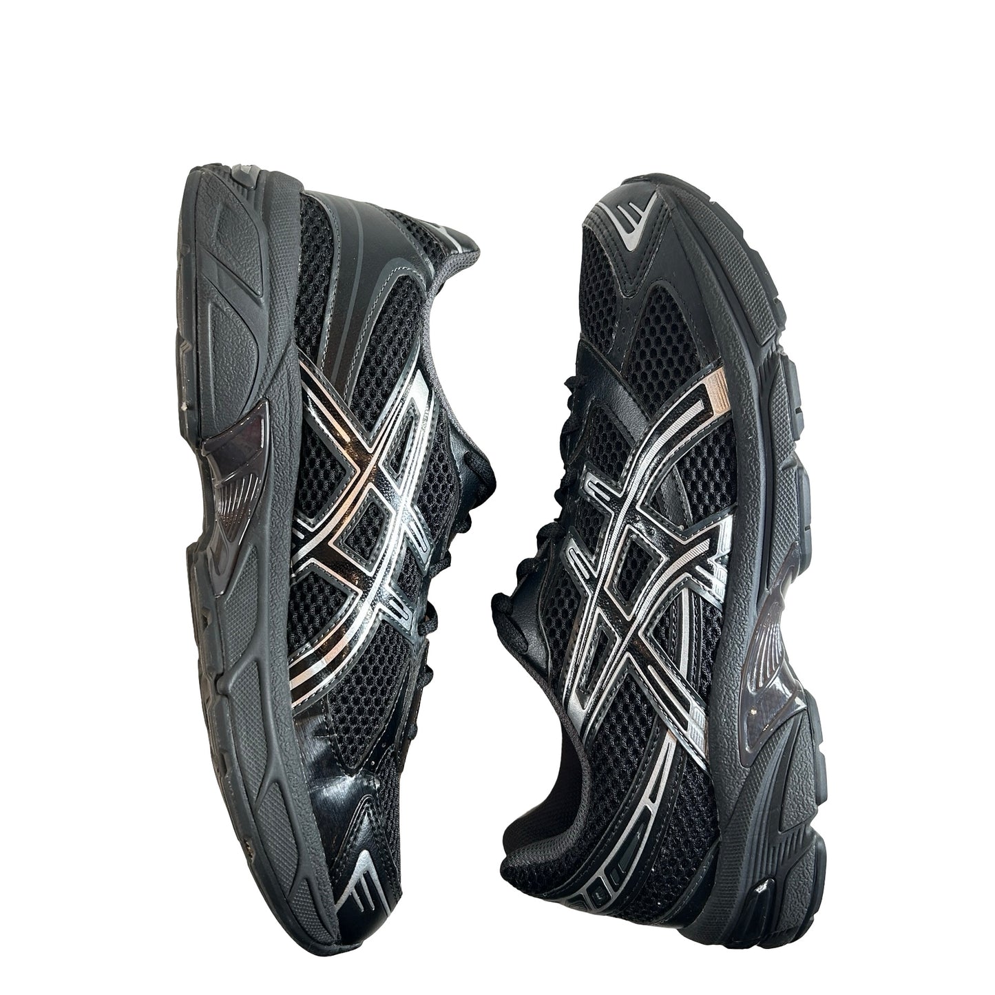1201A906 001 ASICS Gel-1130 Black Pure Silver [USED] - 8.5 M (Used)