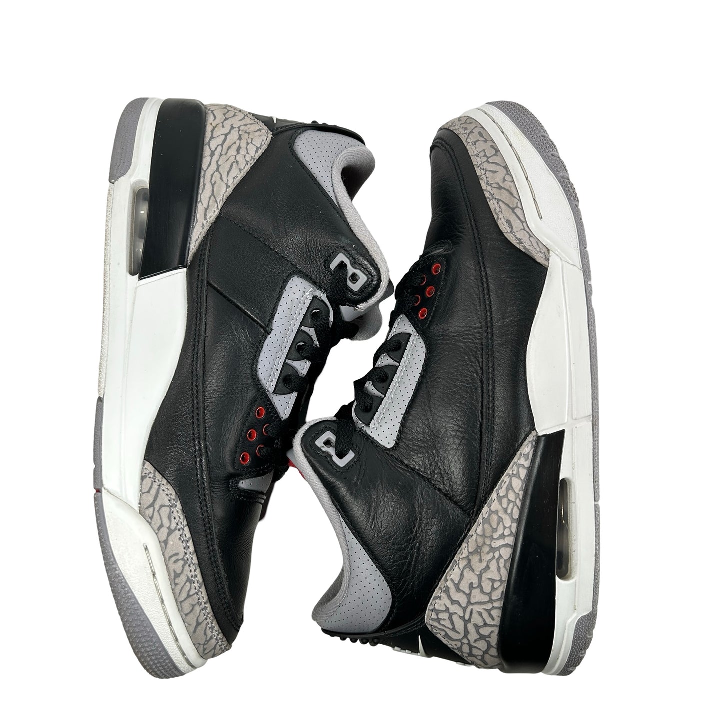 DN3707 010 Jordan 3 Retro Black Cement Reimagined (2024) [USED] - 9.5 M (Used3)