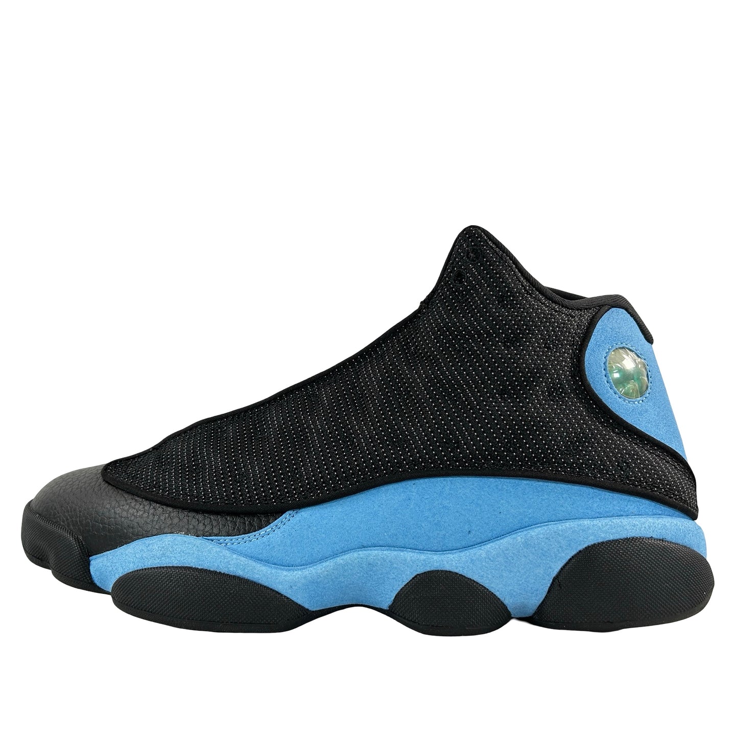 DJ5982 041 Jordan 13 Retro Black University Blue [USED] - 13 M (Used) (Replace Box)