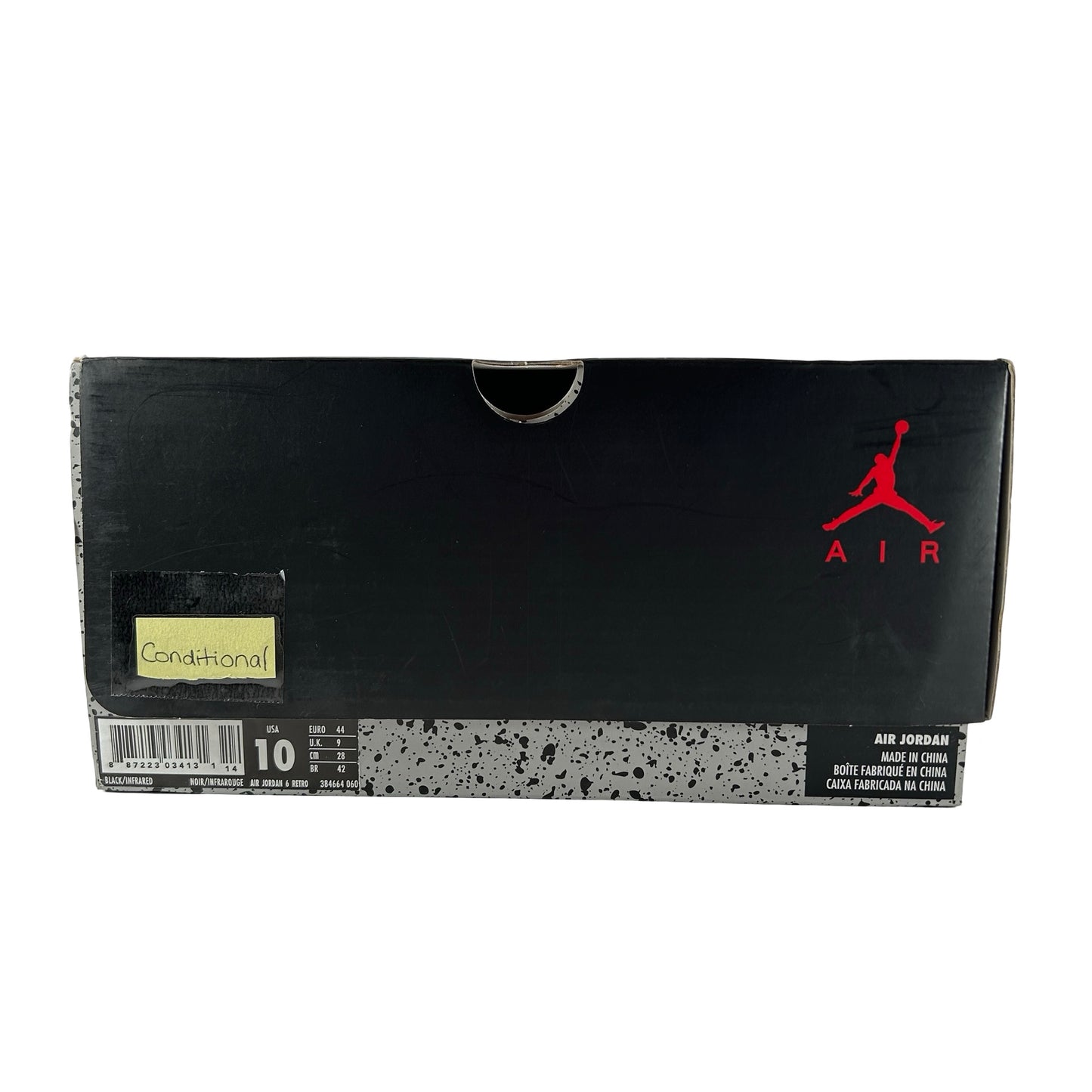 384664 060 Jordan 6 Infrared [CONDITIONAL] - 10 M (Yellowing)