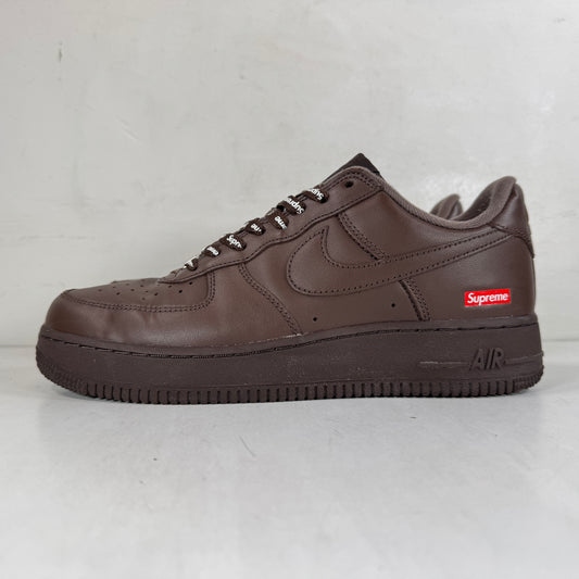 CU9225 200 Nike Air Force 1 Low Supreme Barroco Marrón