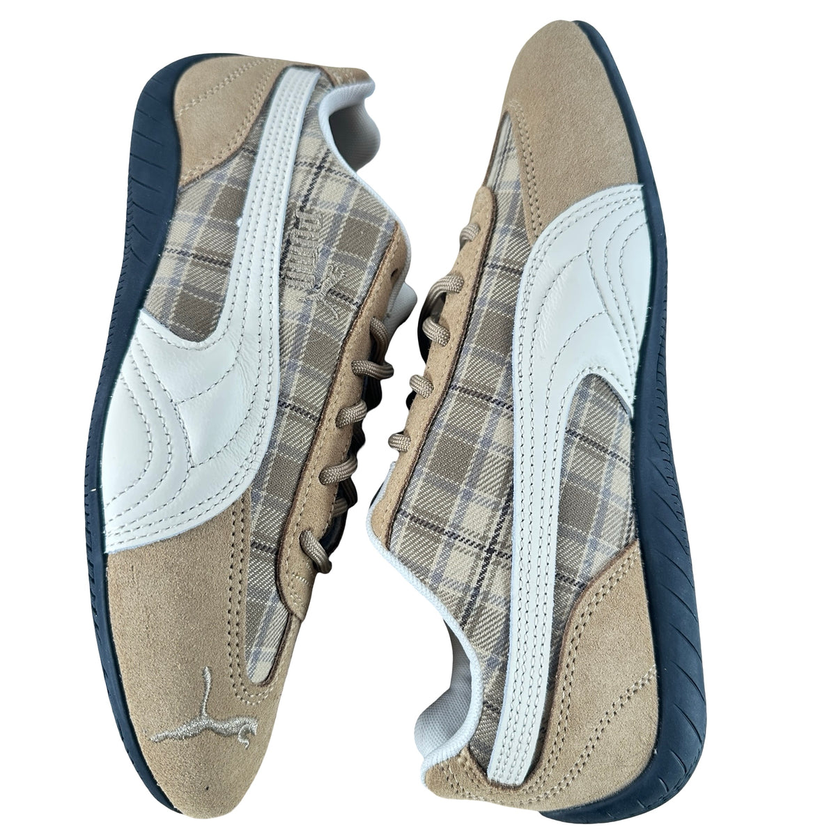 407257 02 Puma Speedcat Patch Soft Taupe Frosted Ivory