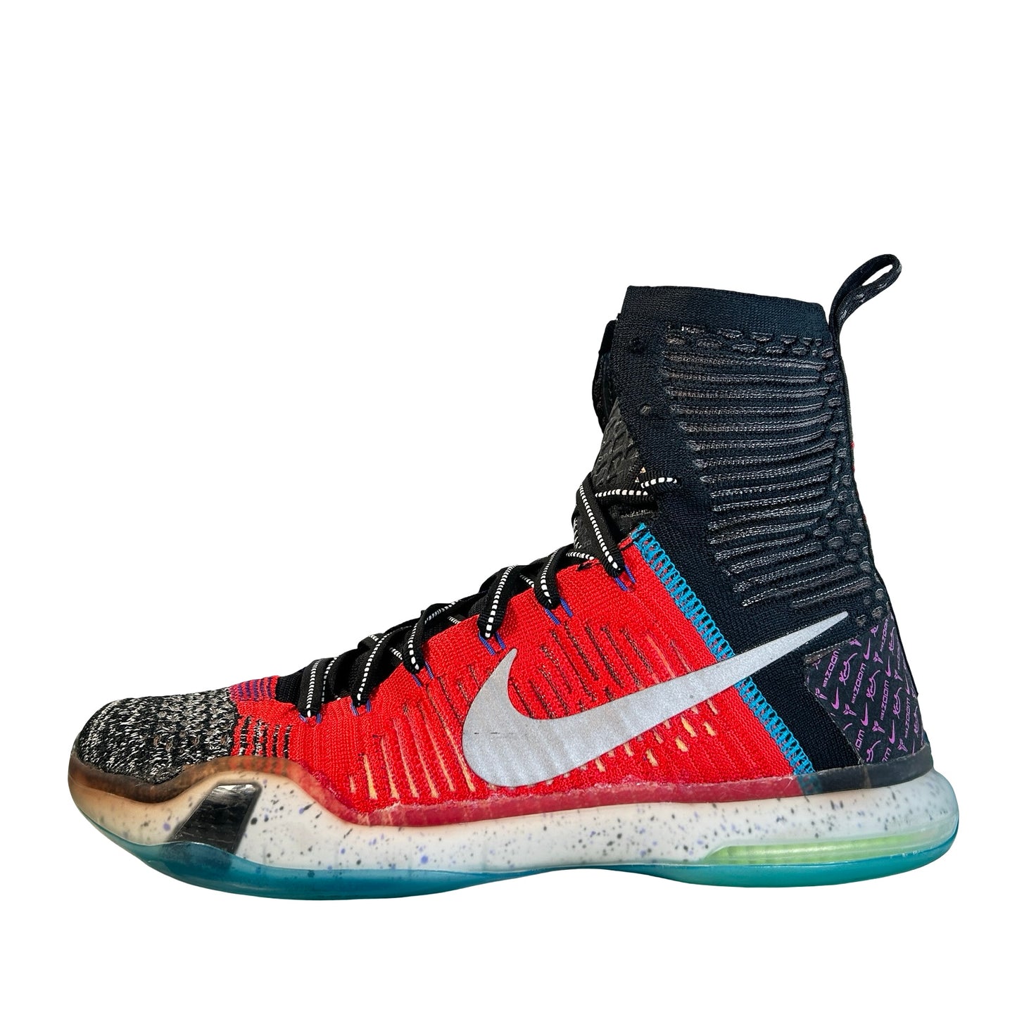 815810 900 Nike Kobe 10 Elite High What The [USED] - 11 M (Used) (No Box)