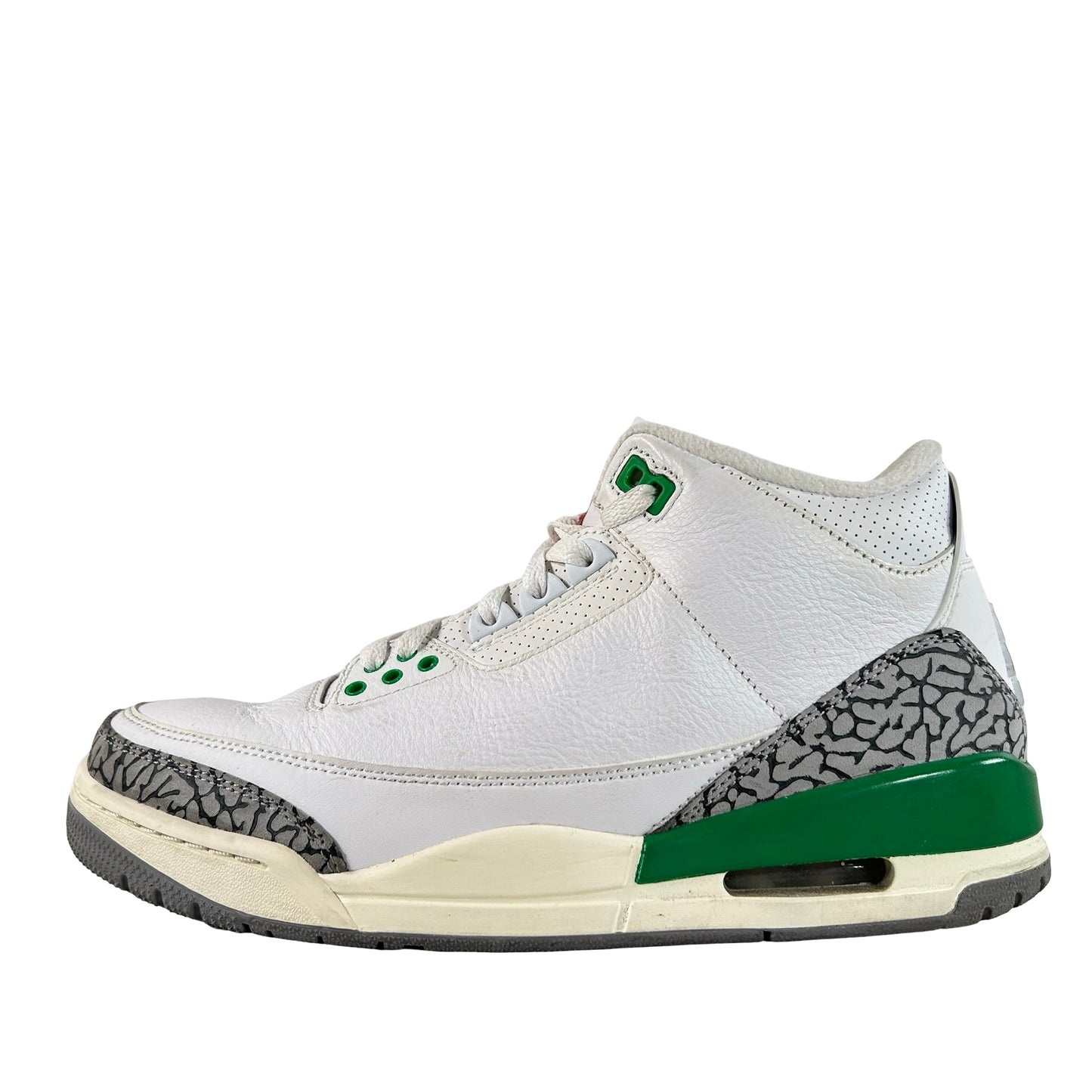 CK9246 136 Jordan 3 Retro Lucky Green (W) [USED] - 9.5 W (Used2)