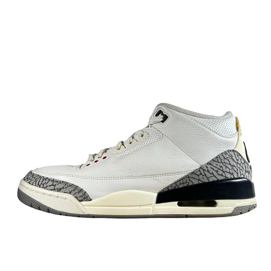 DN3707 100 Jordan 3 Retro White Cement Reimagined [USED] - 11.5 M (Used18)