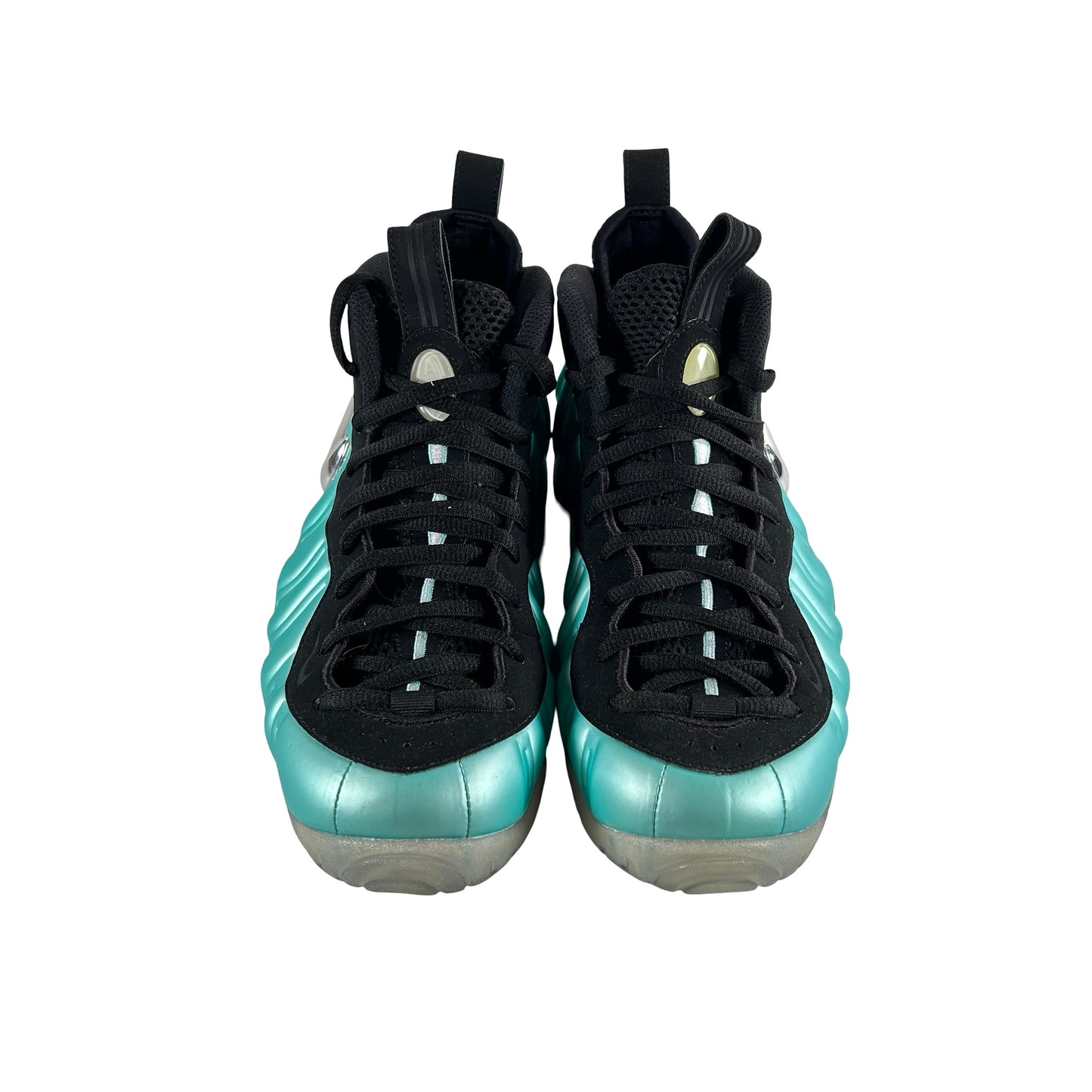 624041 303 Air Nike Foamposite Pro Island Green [USED] - 9 M (Used) (No Box)