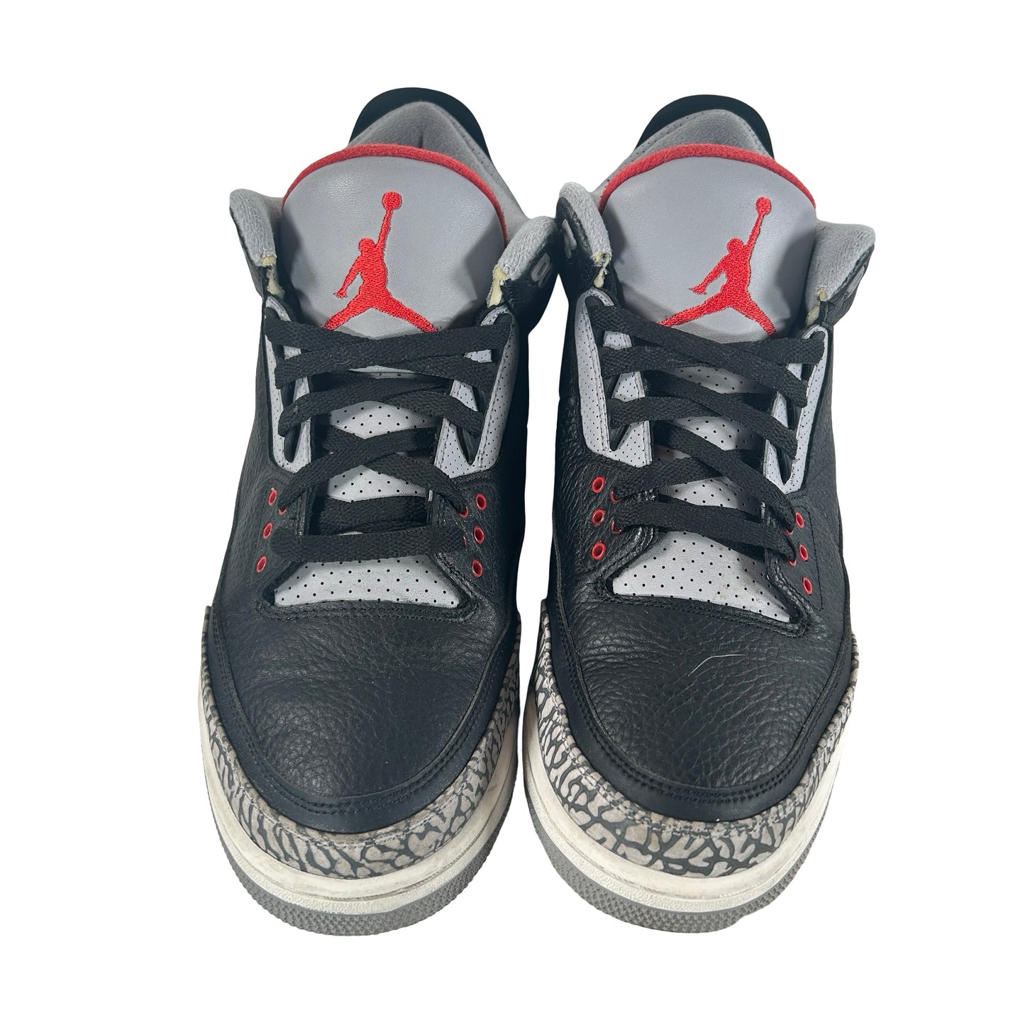 854262 001 Jordan 3 Black Cement 2018 [USED] - 13 M (Used4)