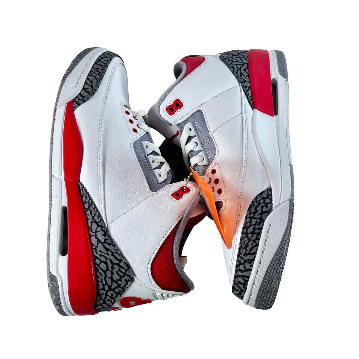 DN3707 160 Jordan 3 Retro Fire Red (2022) [USED] - 10.5 M (Used12)