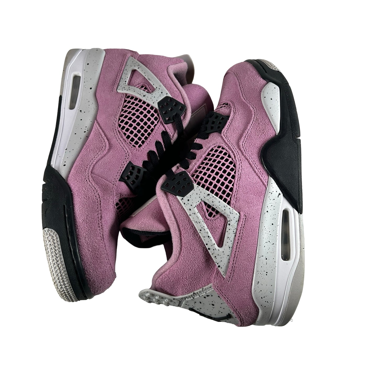 AQ9129 501 Jordan 4 Retro Orchid (Women's) [USED] - 10.5 W (Used3)