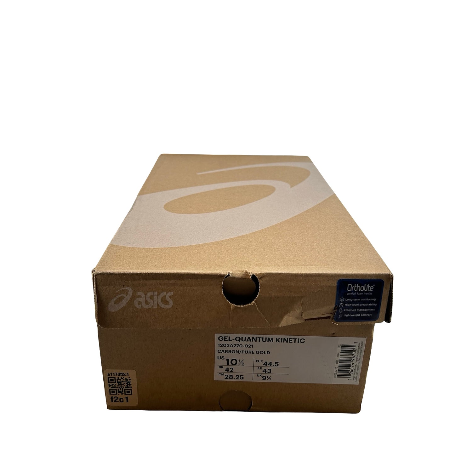 1203A270 021 ASICS Gel-Quantum Kinetic Carbon Pure Gold [USED] - 10.5 M (Used)