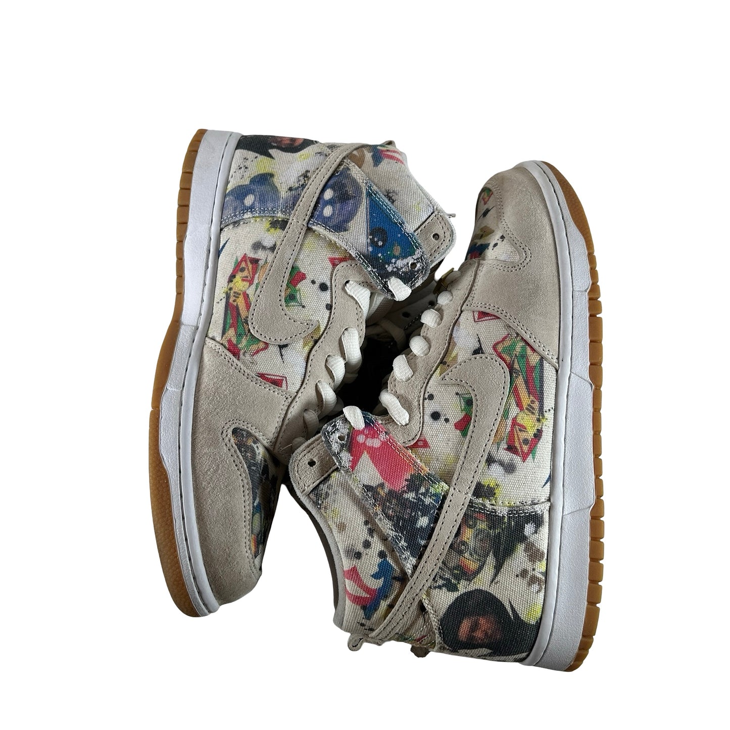 FD8779 100 Nike SB Dunk High Supreme Rammellzee [USED] - 9.5 M (Used3)