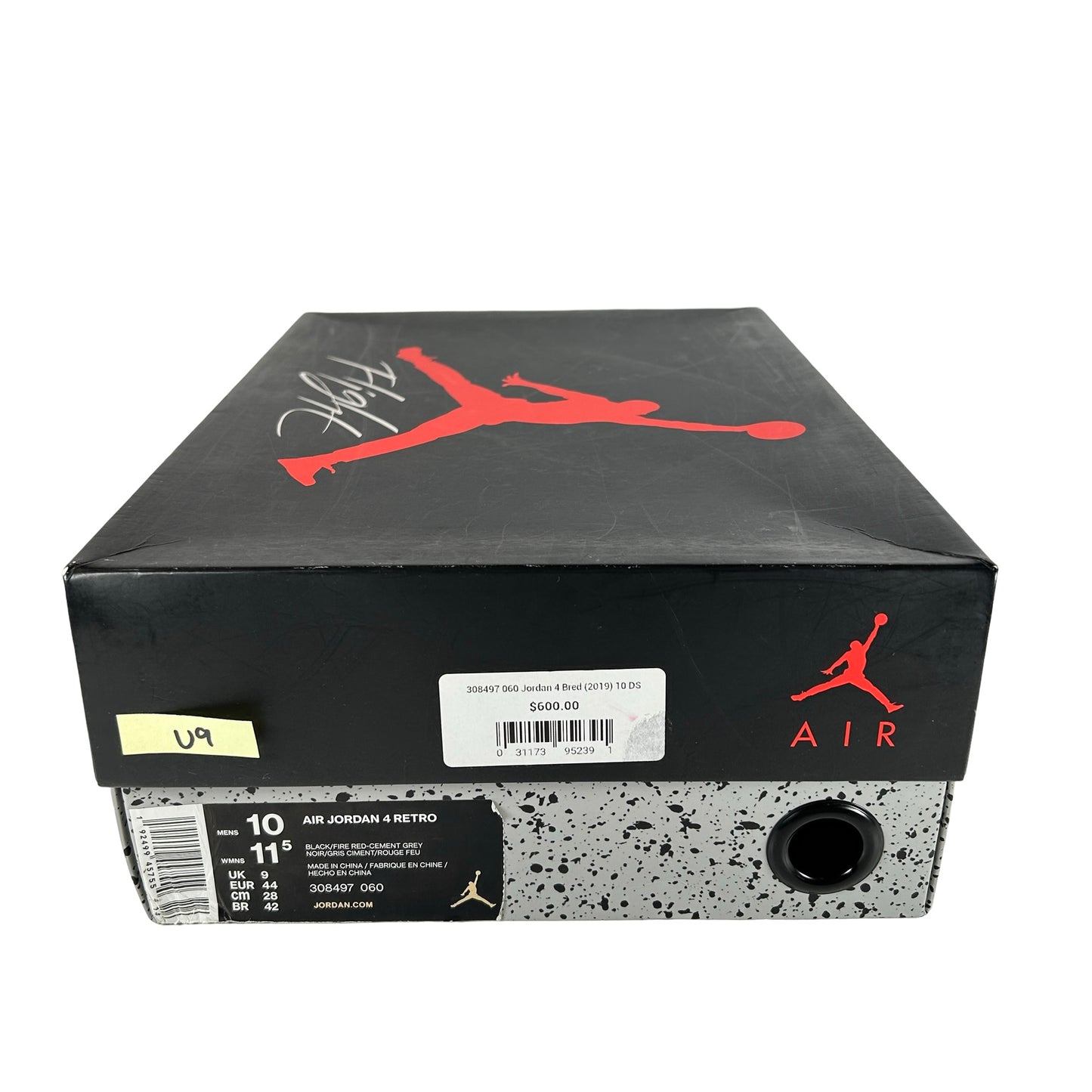 308497 060 Jordan 4 Bred (2019) [USED] - 10 M (Used9)