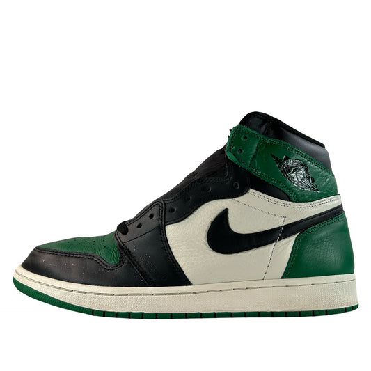 555088 302 Jordan 1 Retro High Pine Green [USED] - 12 M (Used) (Replace Box)