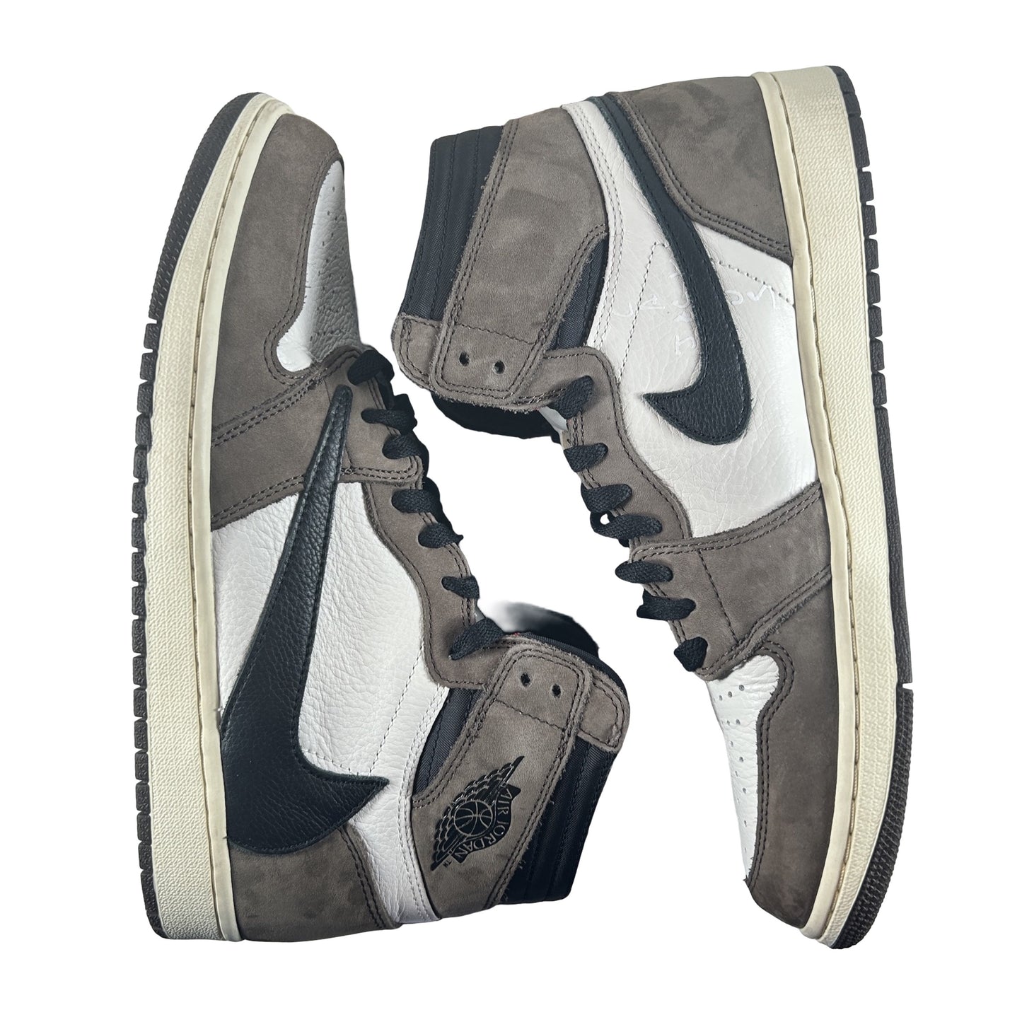 CD4487 100 Jordan 1 Retro High OG SP Travis Scott Mocha [USED] - 10.5 M (Used3)