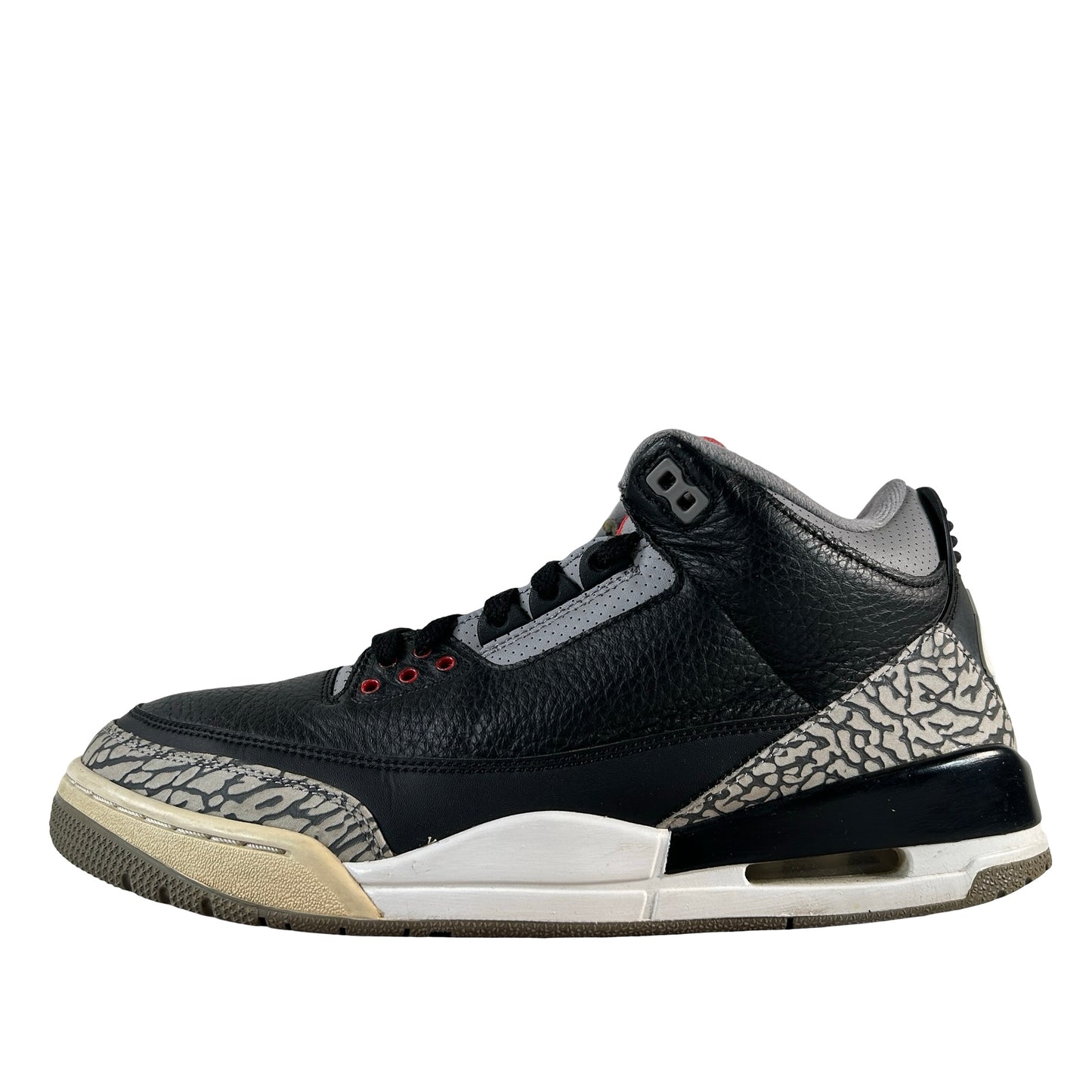 854262 001 Jordan 3 Black Cement 2018 [USED] - 10.5 M (Used5) (No Box5)