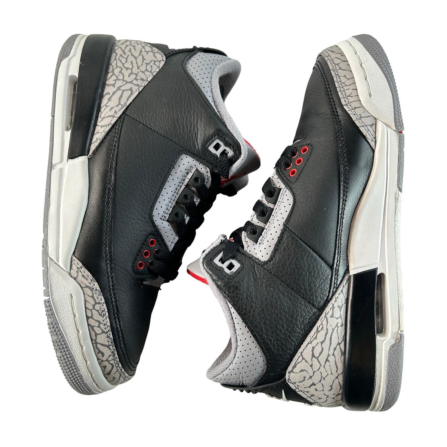 DM0967 010 Jordan 3 Retro Black Cement (2024) (GS) [USED] - 5Y (Used) (No Box)