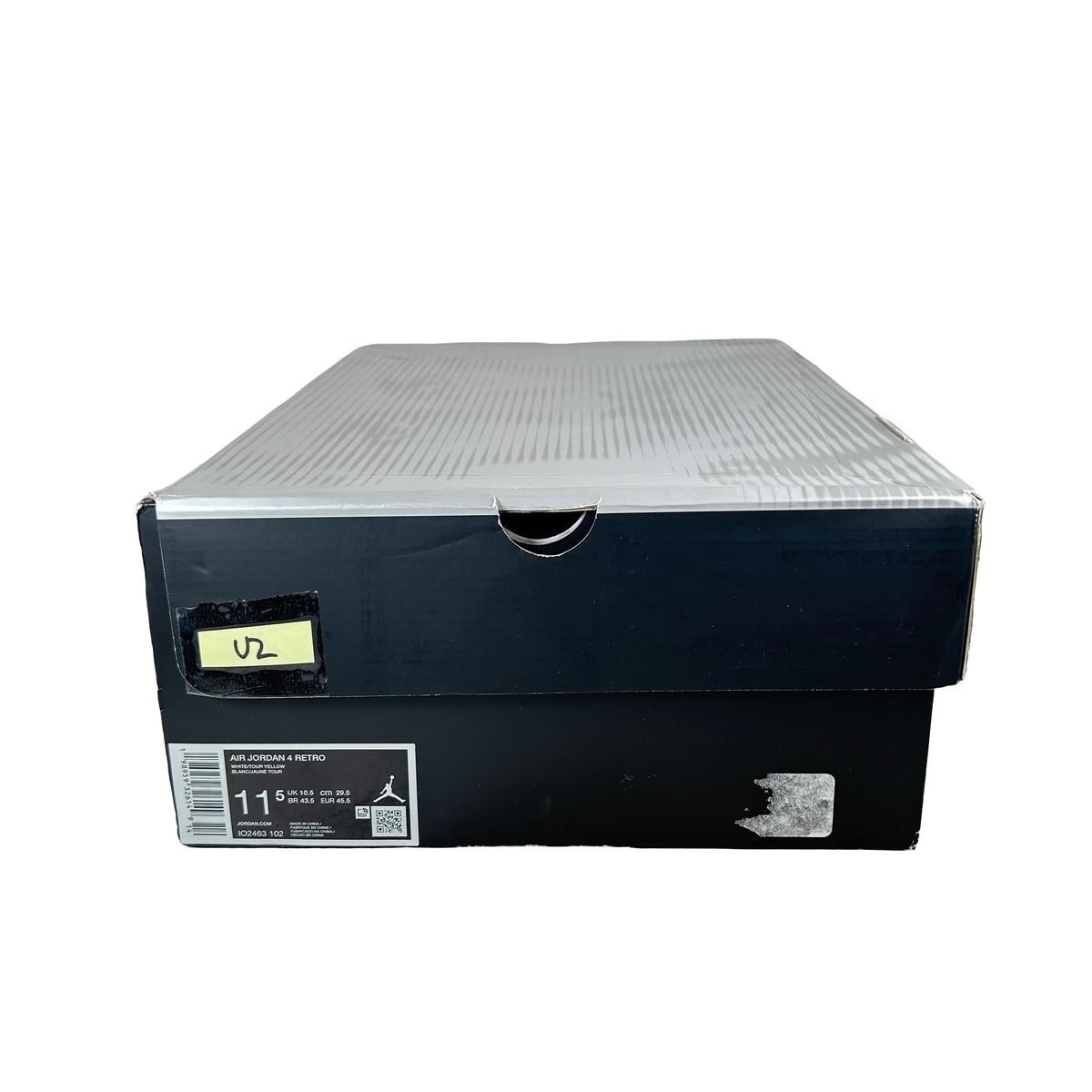 IO2463 102 Air Jordan 4 Retro Rare Air Tour Yellow [USED] - 11.5 M (Used2)