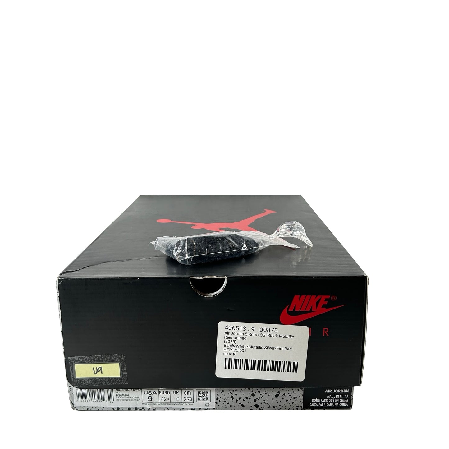 HF3975 001 Jordan 5 Retro OG Black Metallic Reimagined [USED] - 9 M (Used9)