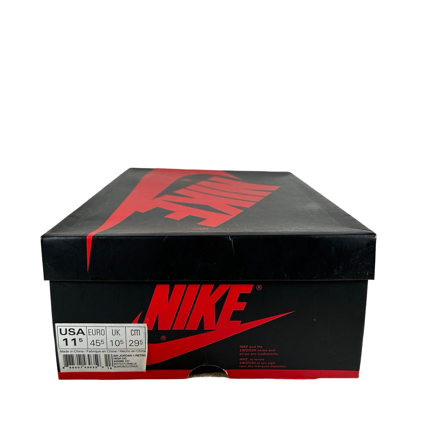 555088 127 Jordan 1 Retro Storm Blue [USED] - 11.5 M (Used)