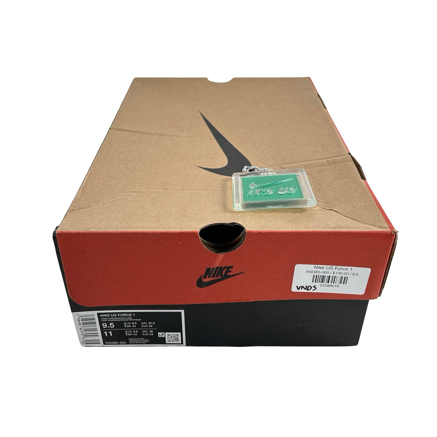 IH4383 300 Nike Air Force 1 Low Lil Yachty Concrete Boys Lucky Green [USED] - 9.5 M (VNDS)